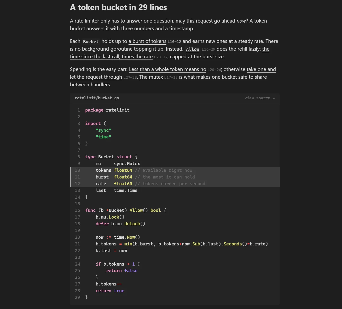 Code References screenshot