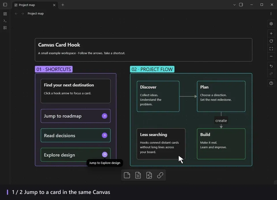 Canvas Card Hook screenshot