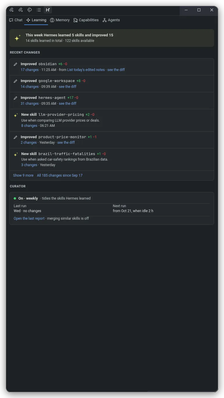 Hermes Studio screenshot