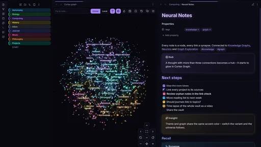 Cortex screenshot