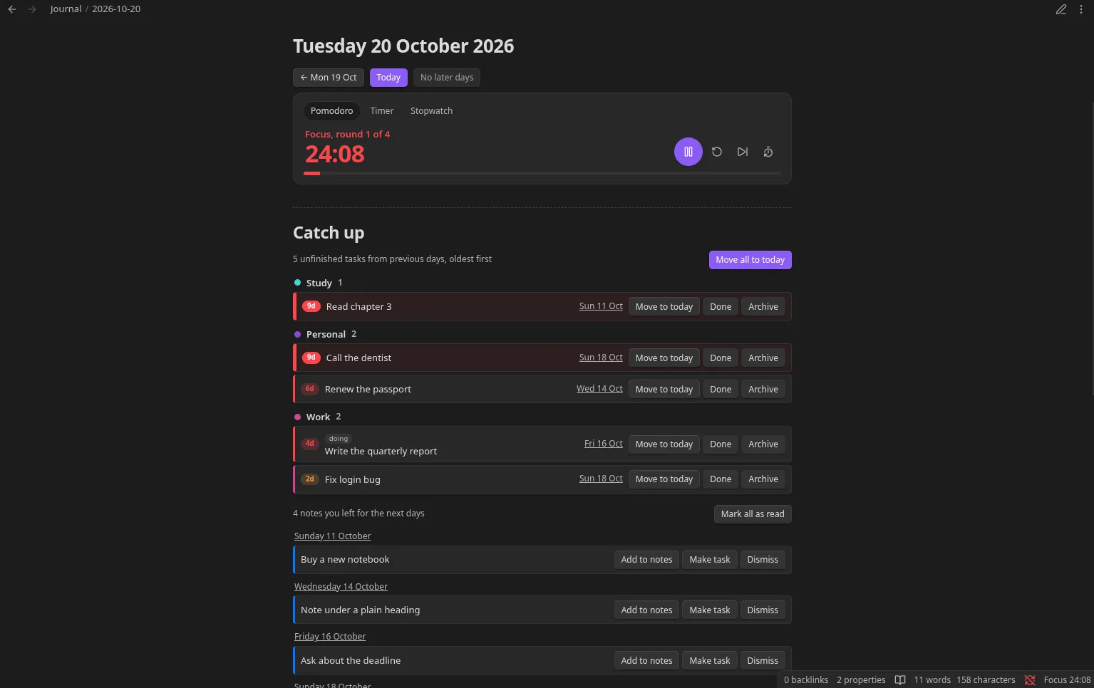 Studiolo screenshot