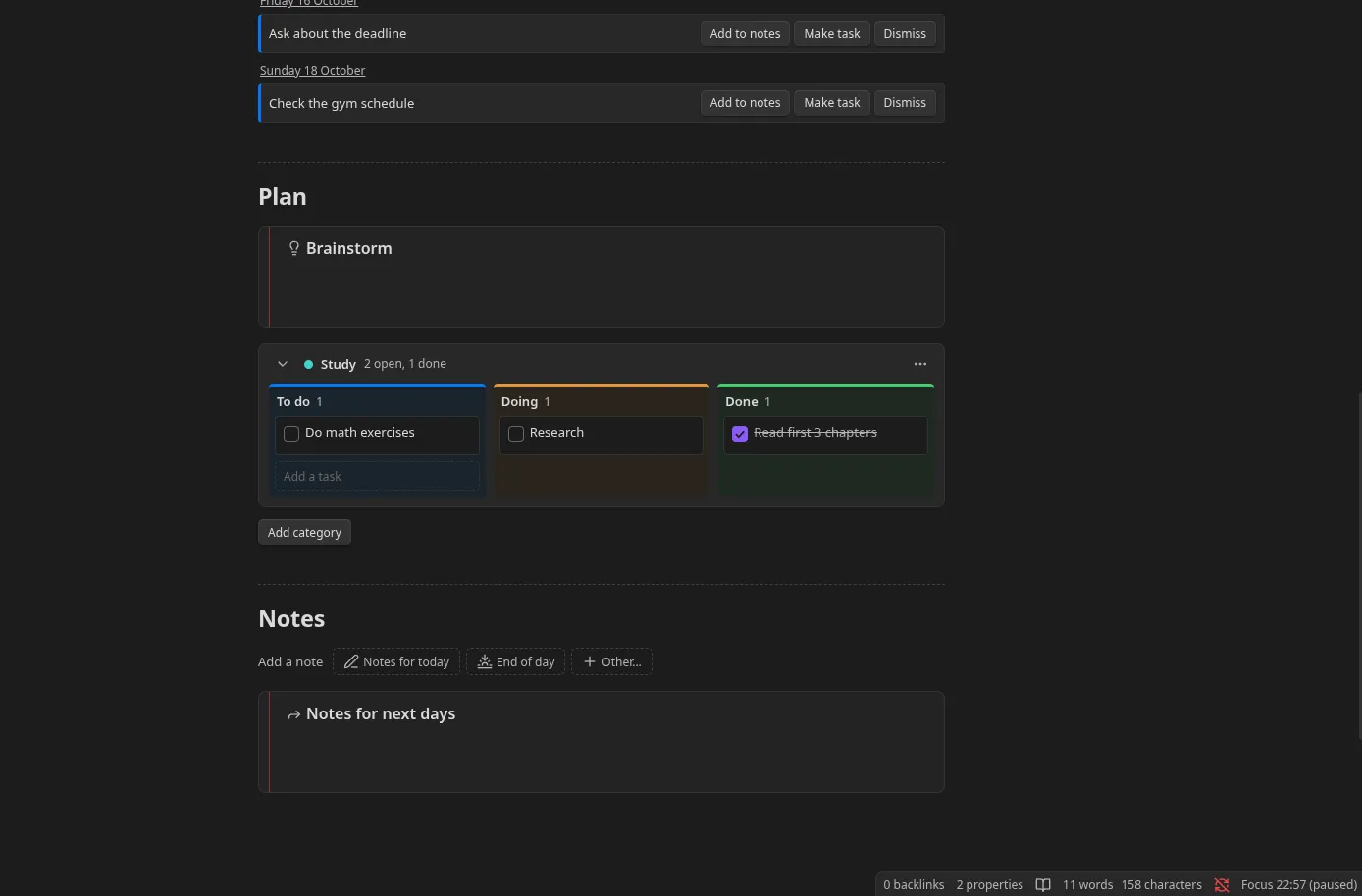 Studiolo screenshot