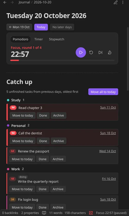 Studiolo screenshot