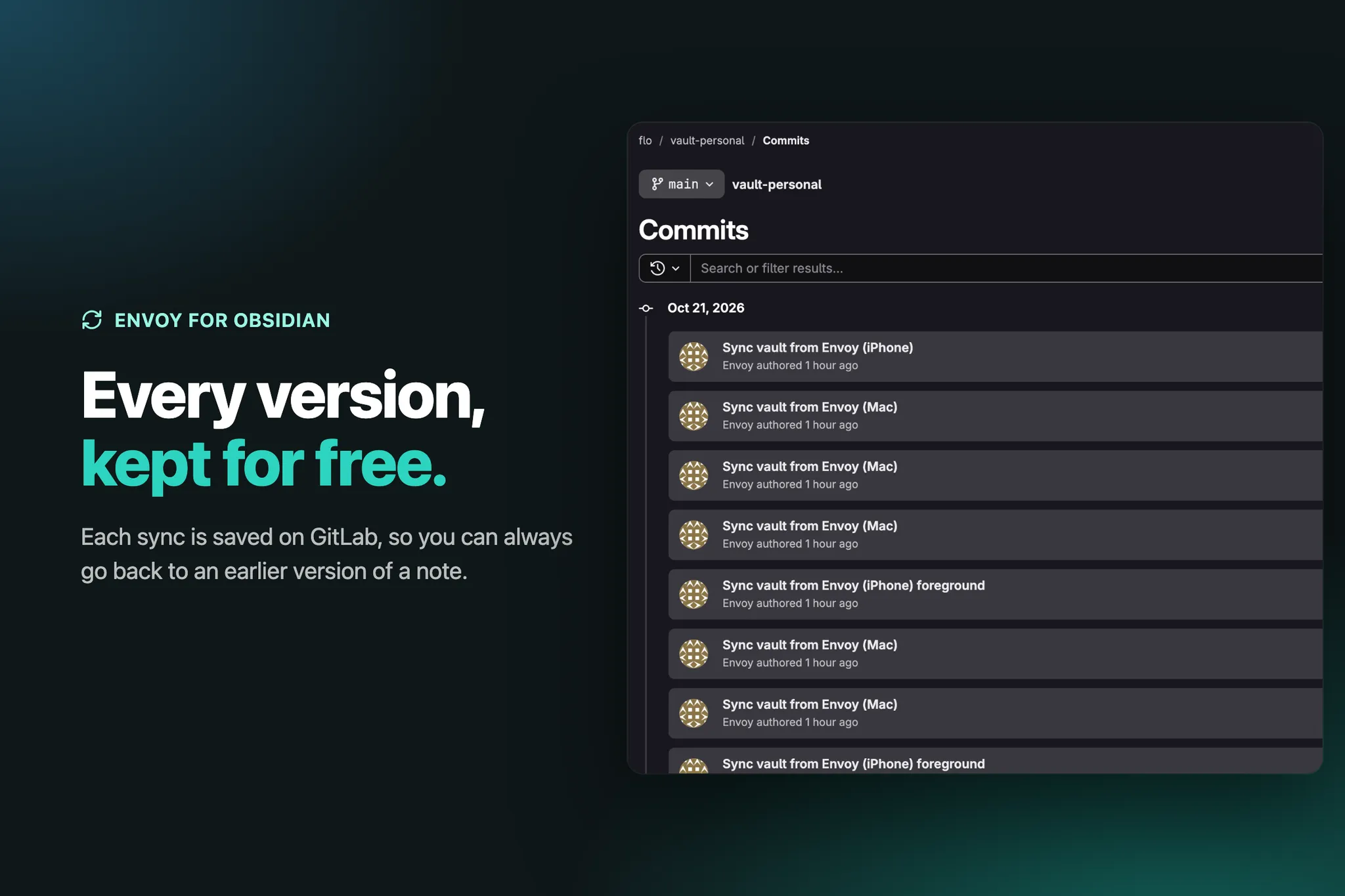 Envoy screenshot