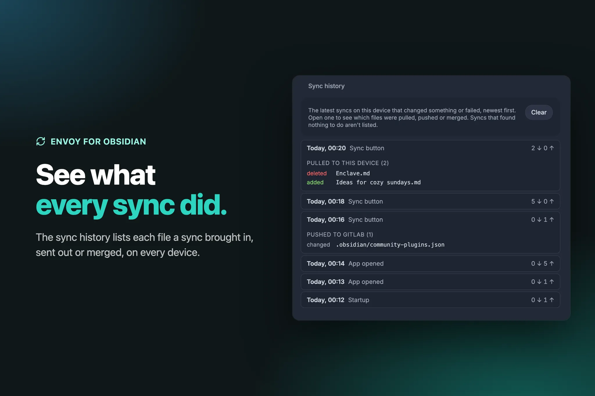 Envoy screenshot