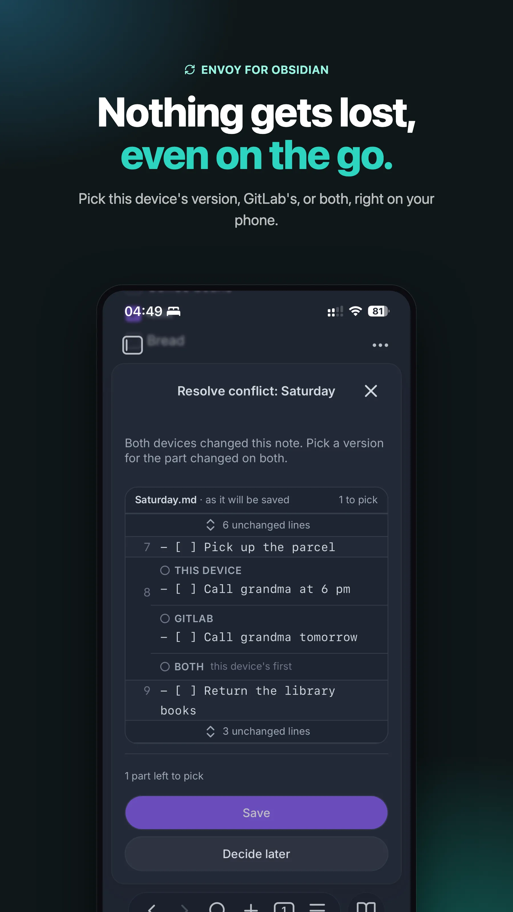 Envoy screenshot
