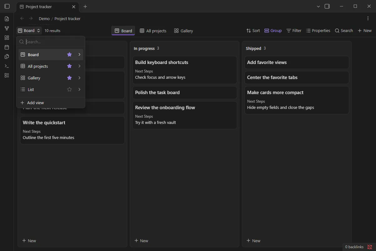 Bases Enhancements screenshot