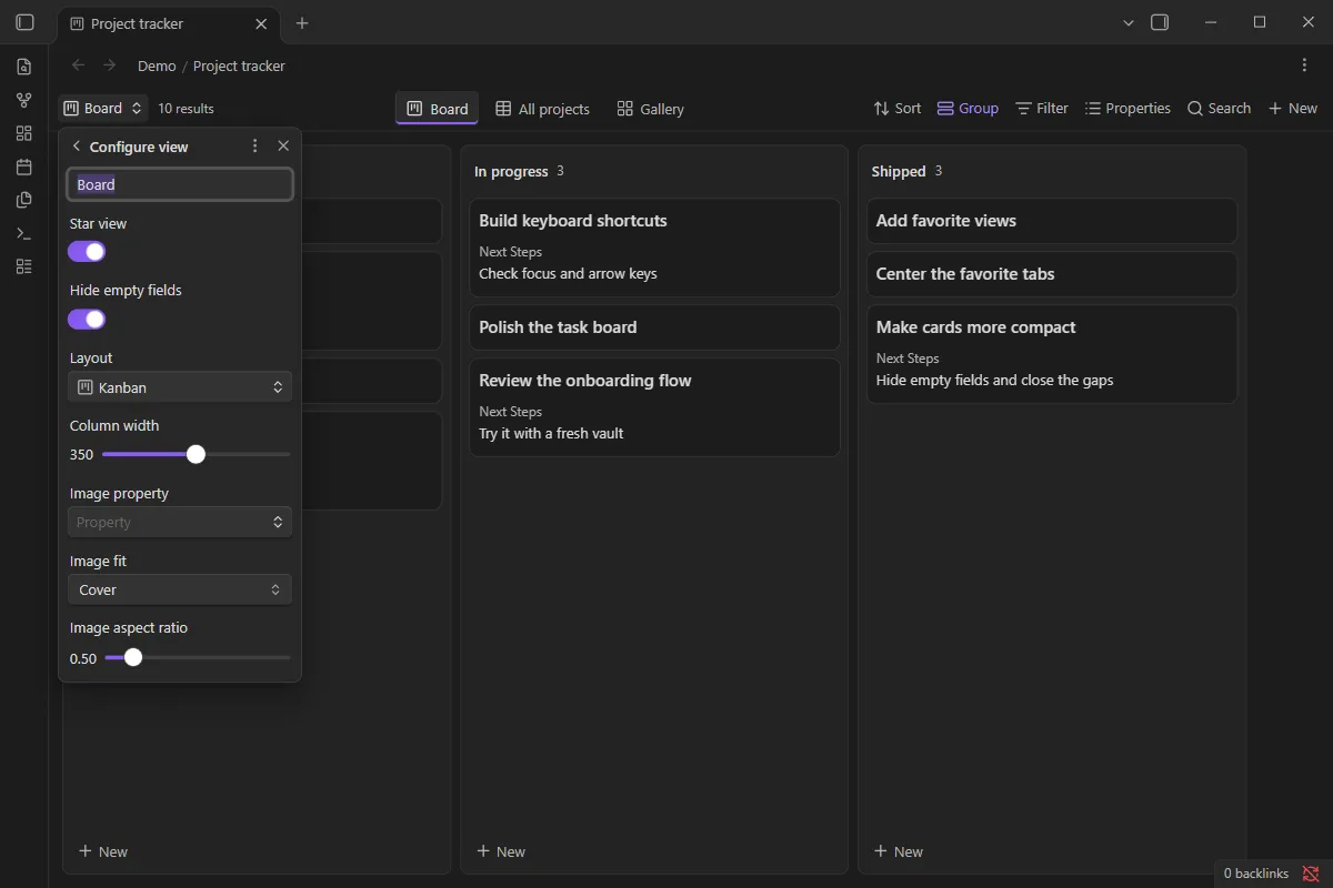 Bases Enhancements screenshot