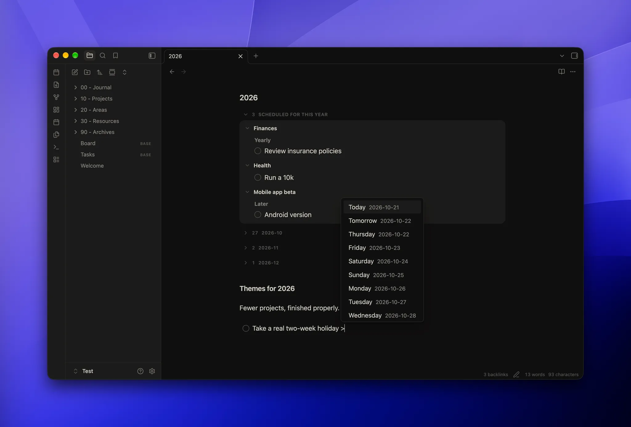 Klaar screenshot
