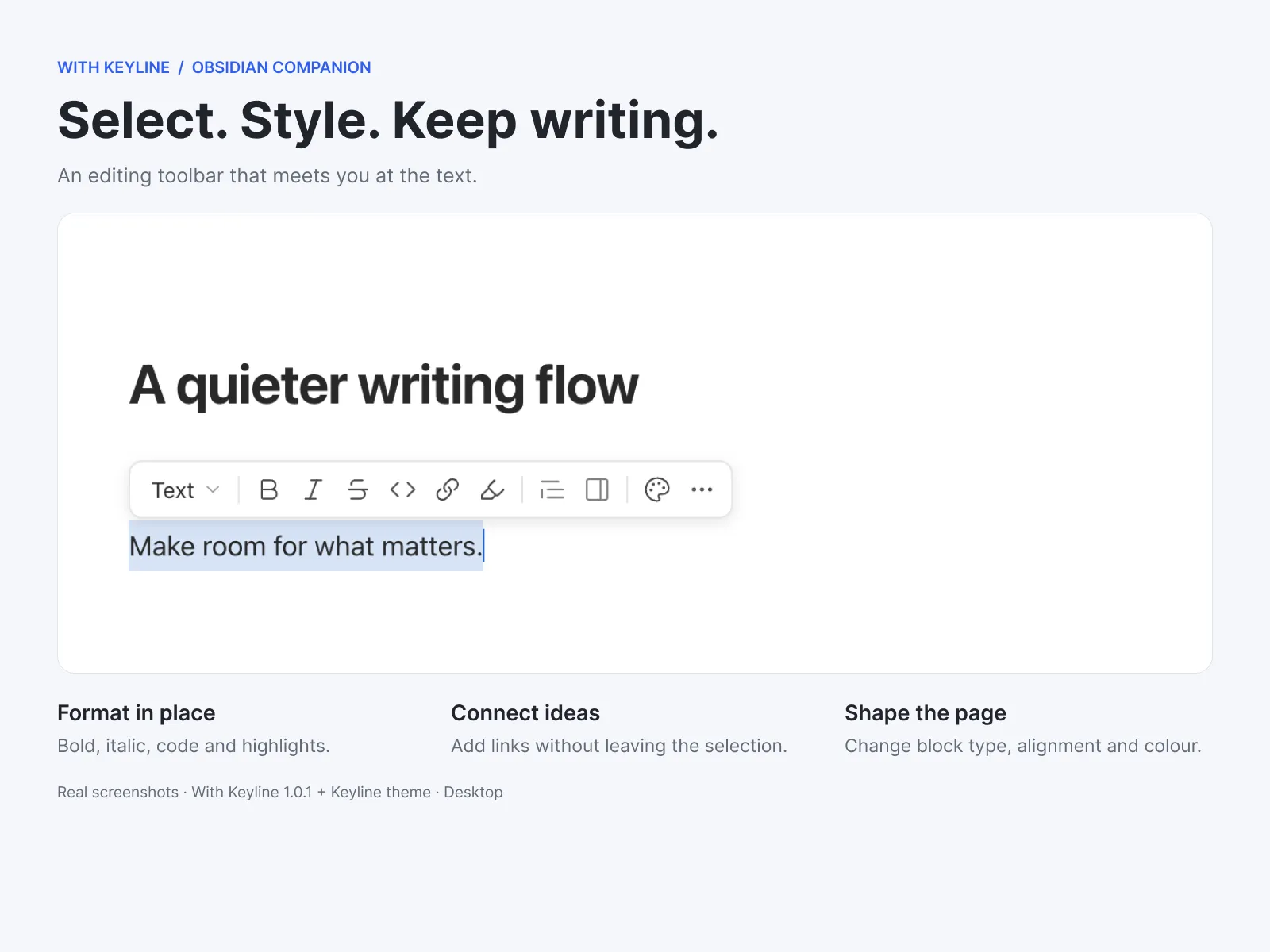 With Keyline screenshot