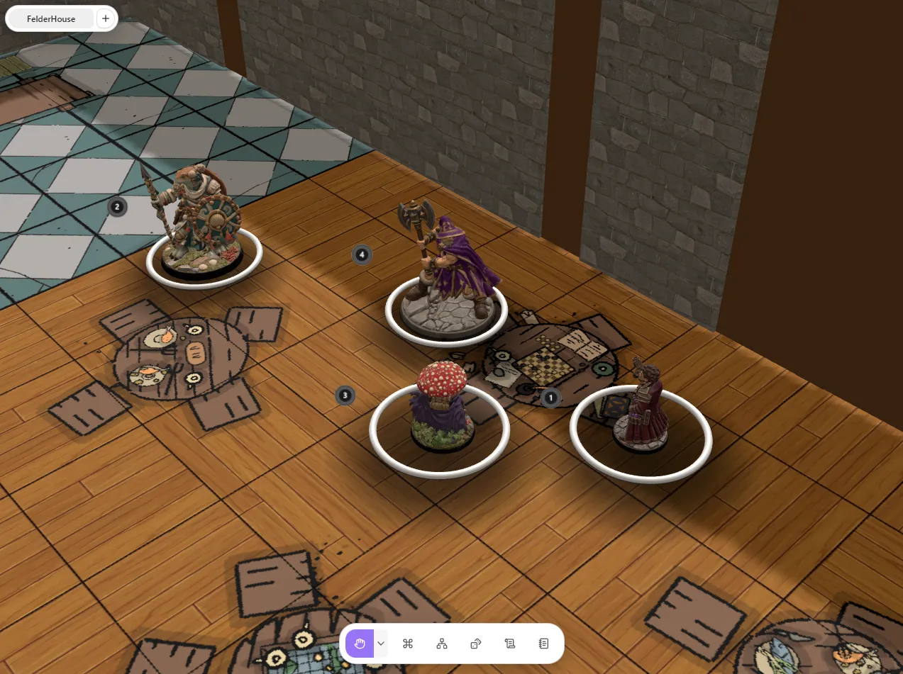 Tabletop for Atlas VTT screenshot