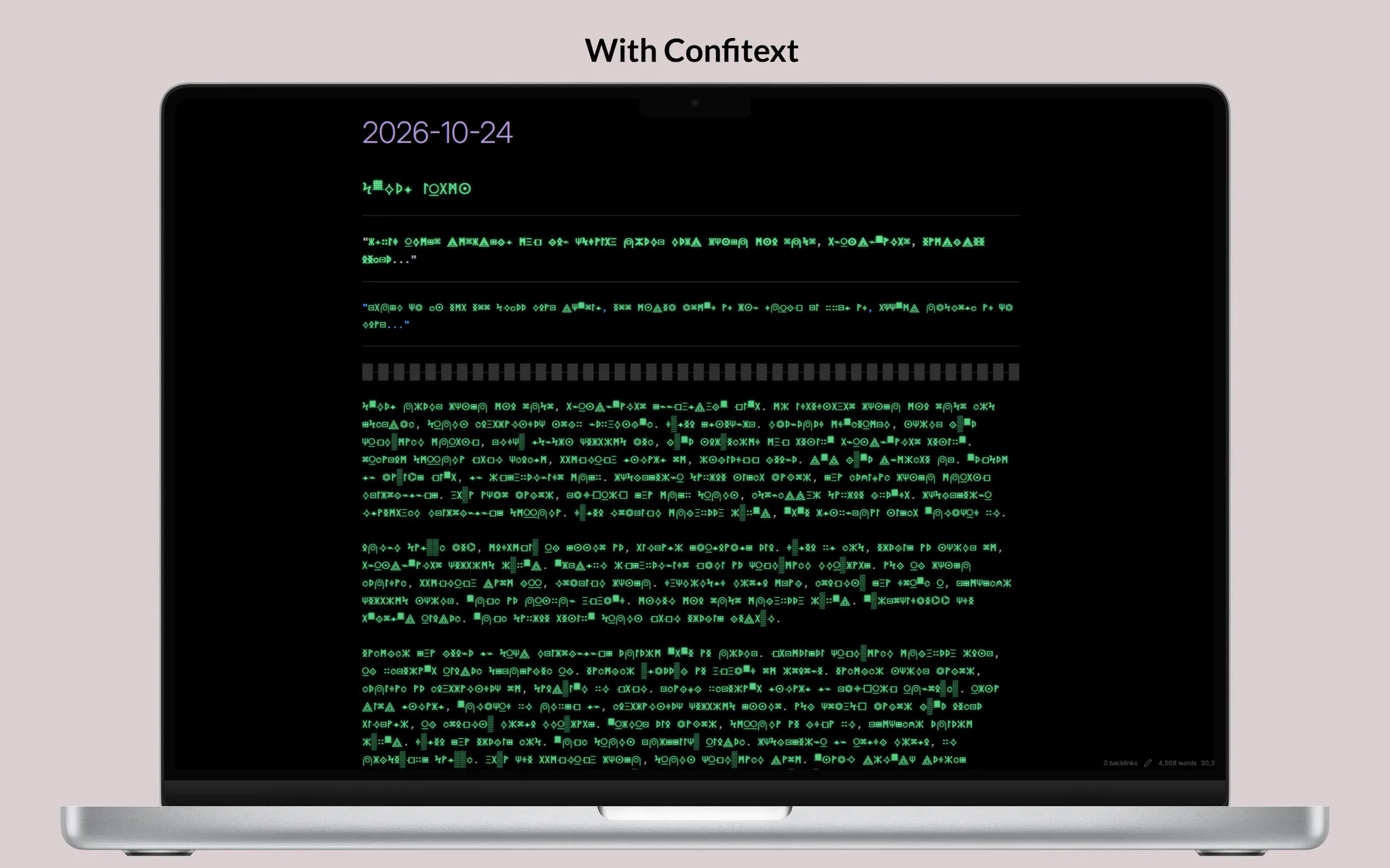 Confitext - Obsidian Plugin