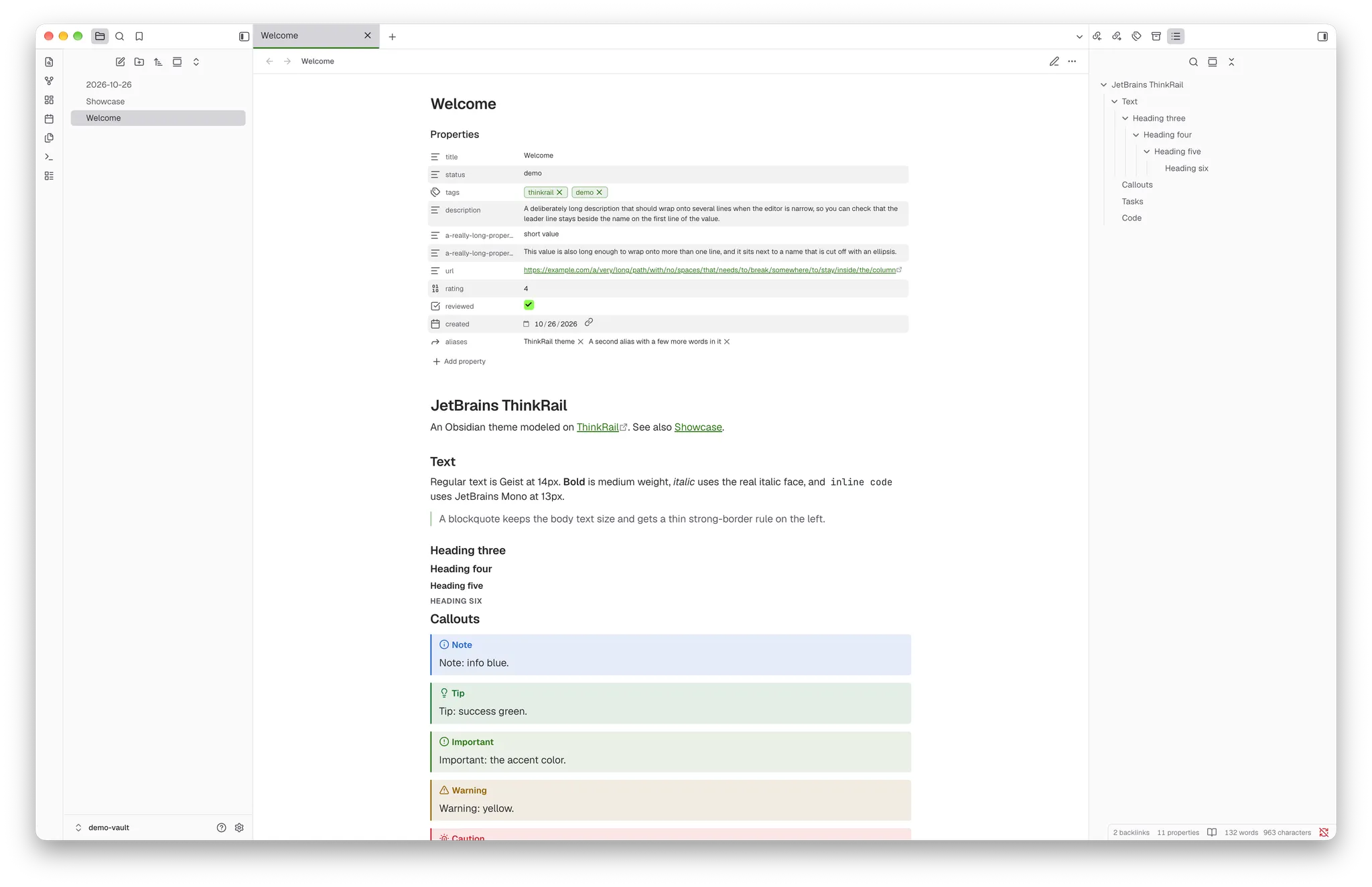 JetBrains ThinkRail screenshot