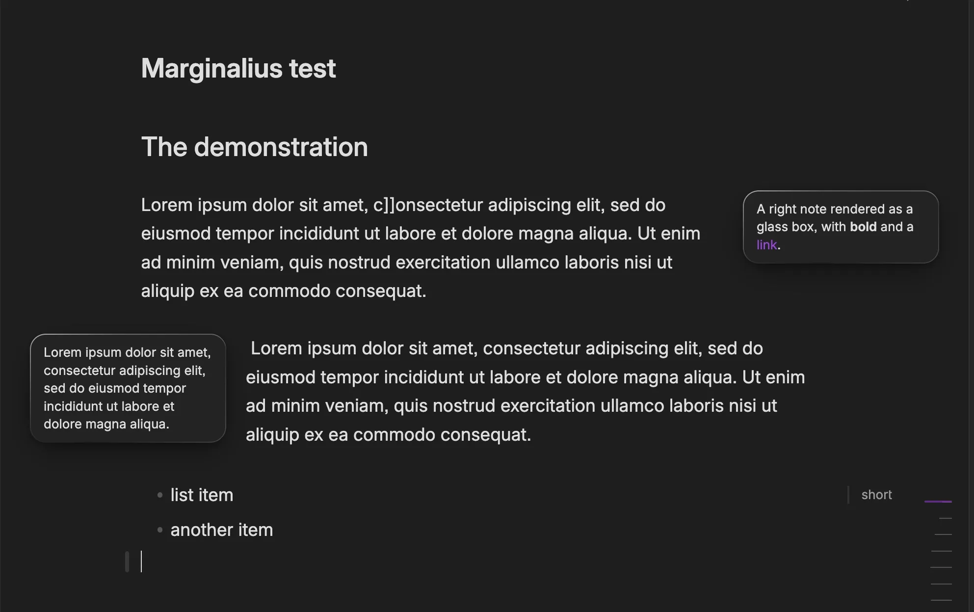 Marginalius screenshot