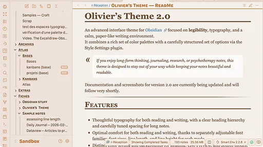 Olivier’s Theme screenshot