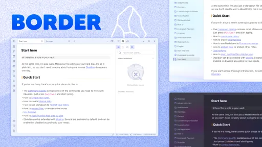 Border screenshot