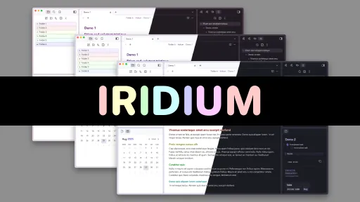 Iridium screenshot