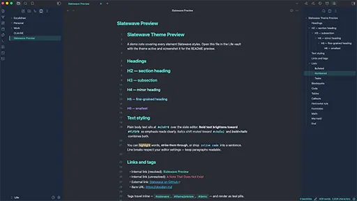 Slatewave screenshot