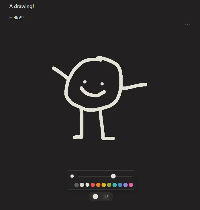 Doodle screenshot