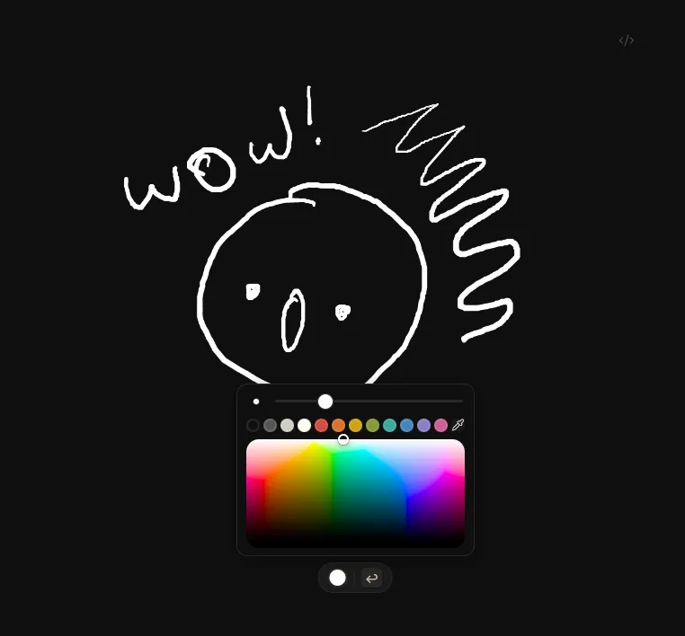Doodle screenshot