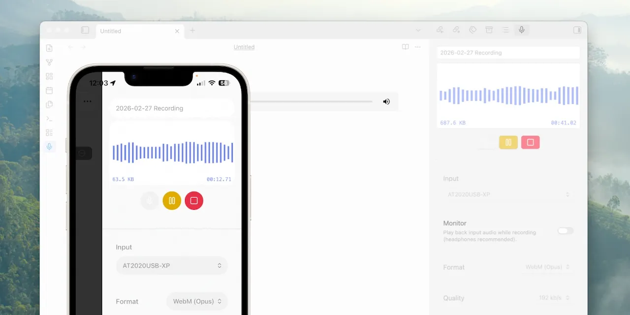 Field Recorder screenshot