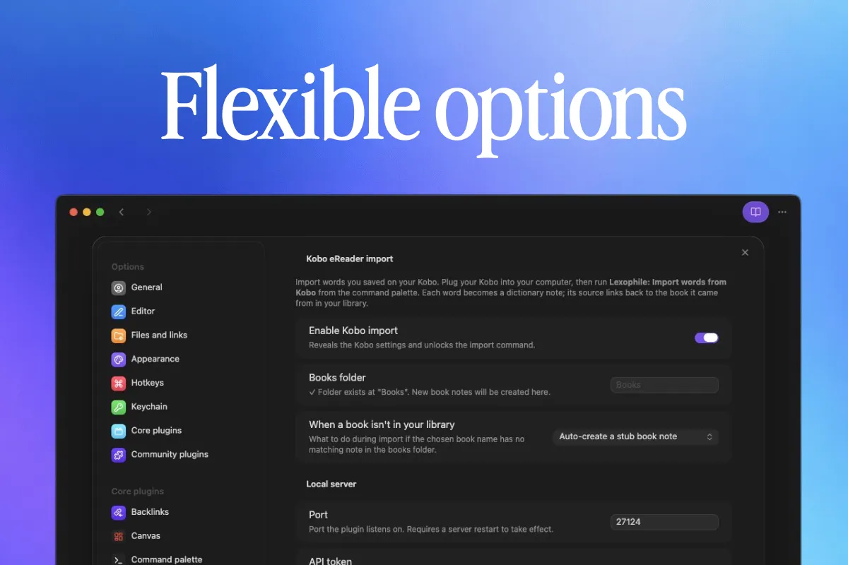Lexophile - Personal Dictionary screenshot