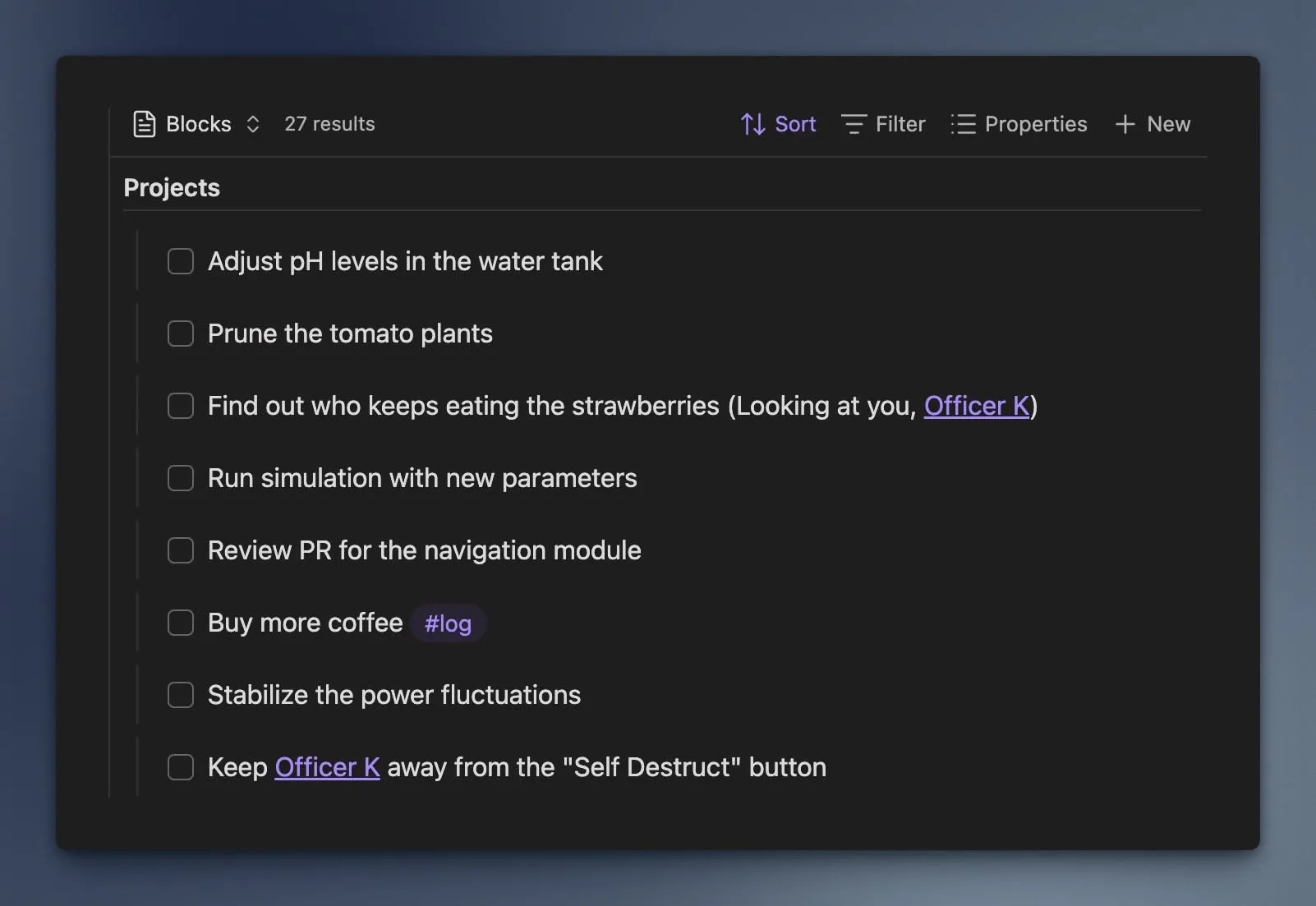 Block View screenshot