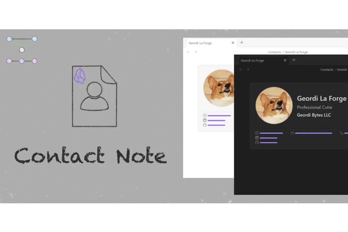 Contact Note screenshot