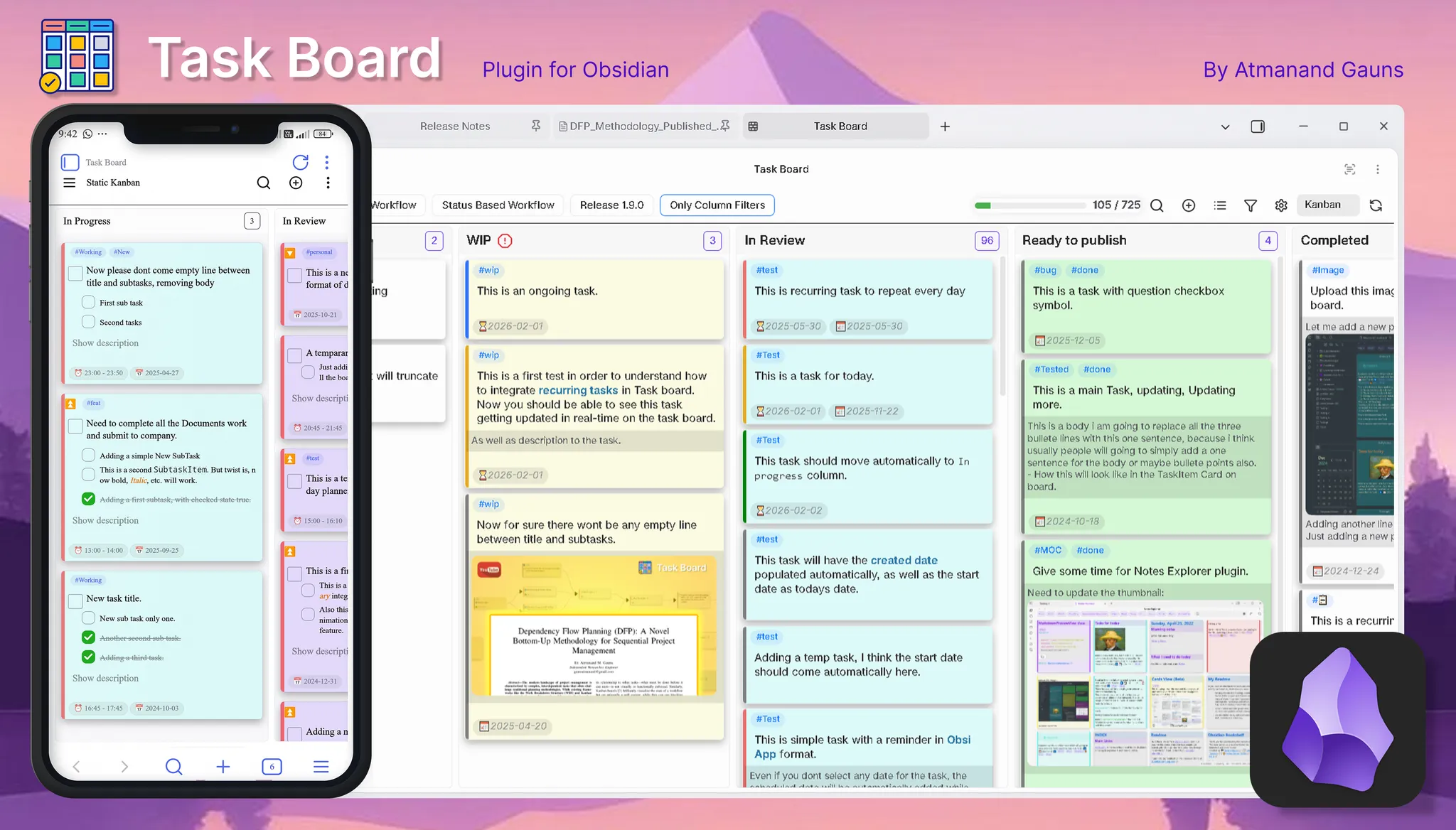 Task Board screenshot