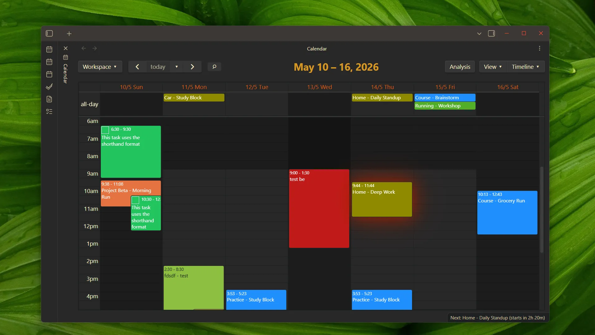 Full Calendar Remastered screenshot