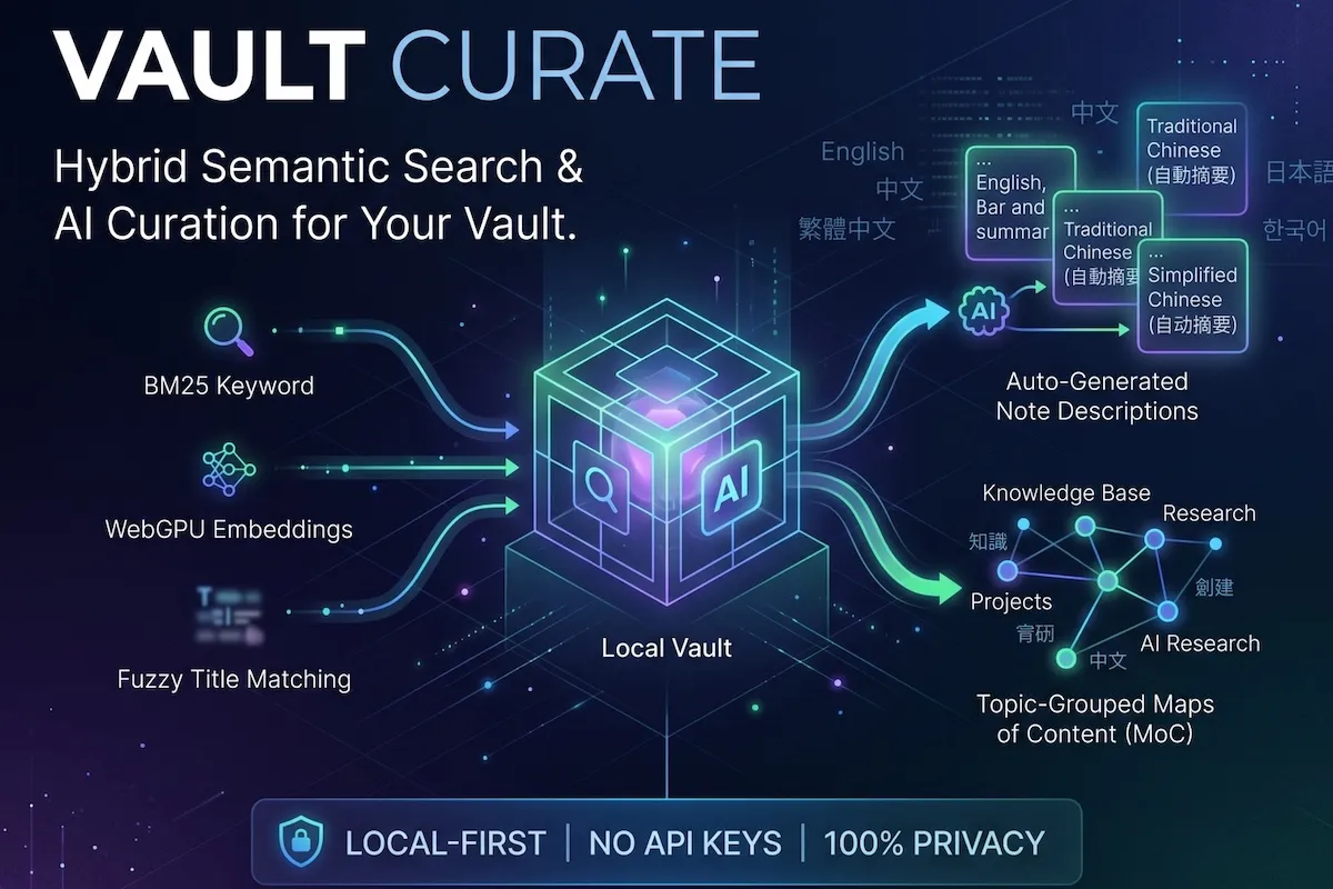 Vault Curate screenshot