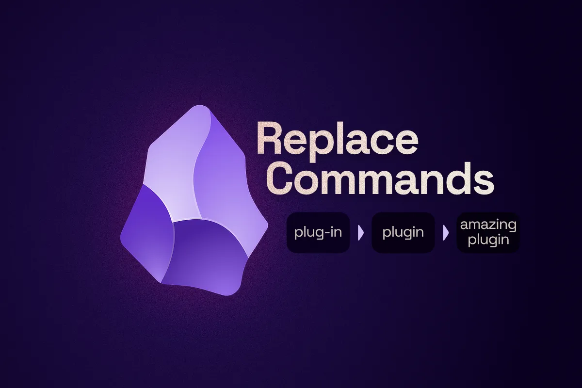 Replace Commands screenshot