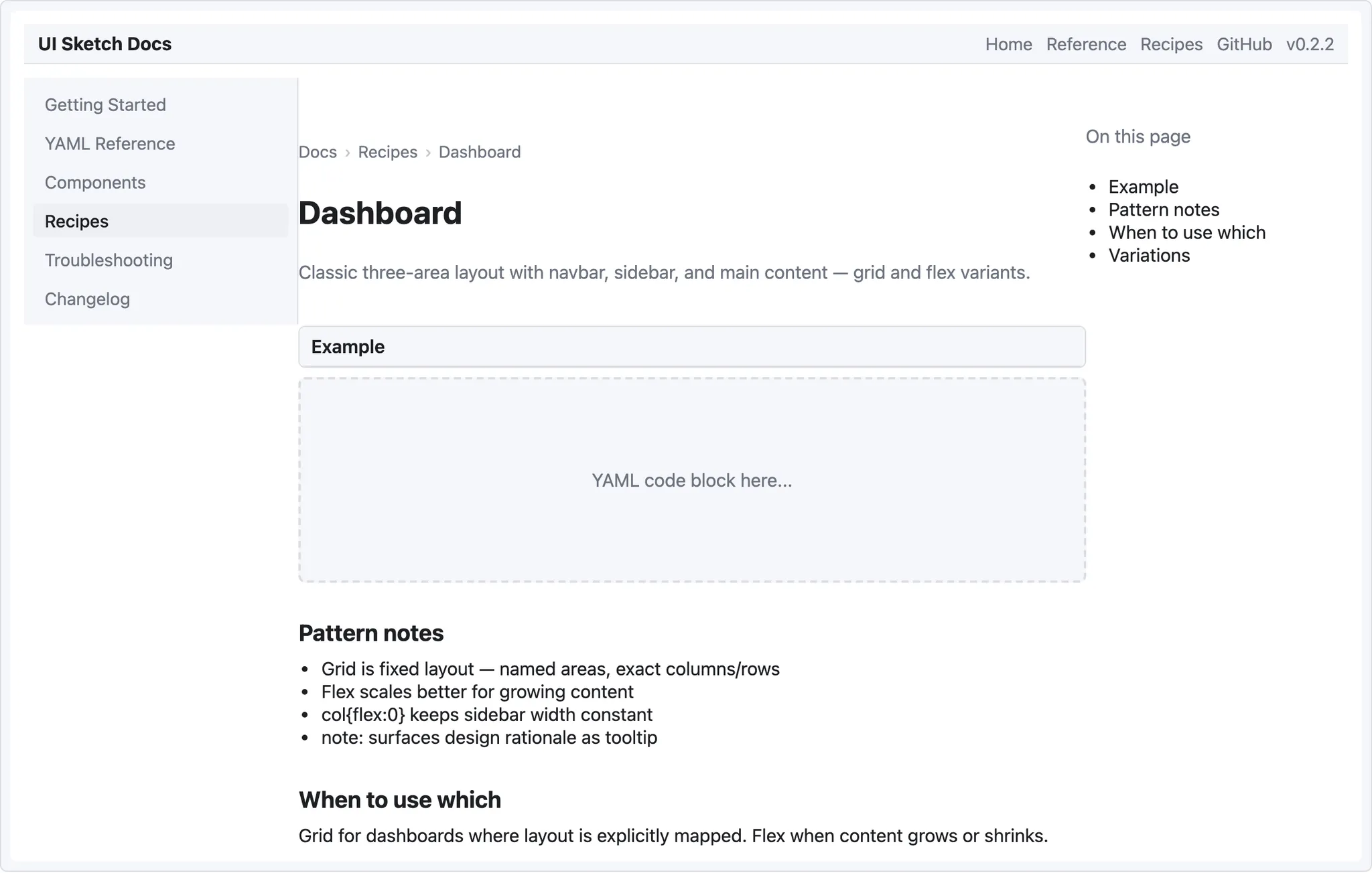 UI Sketch screenshot