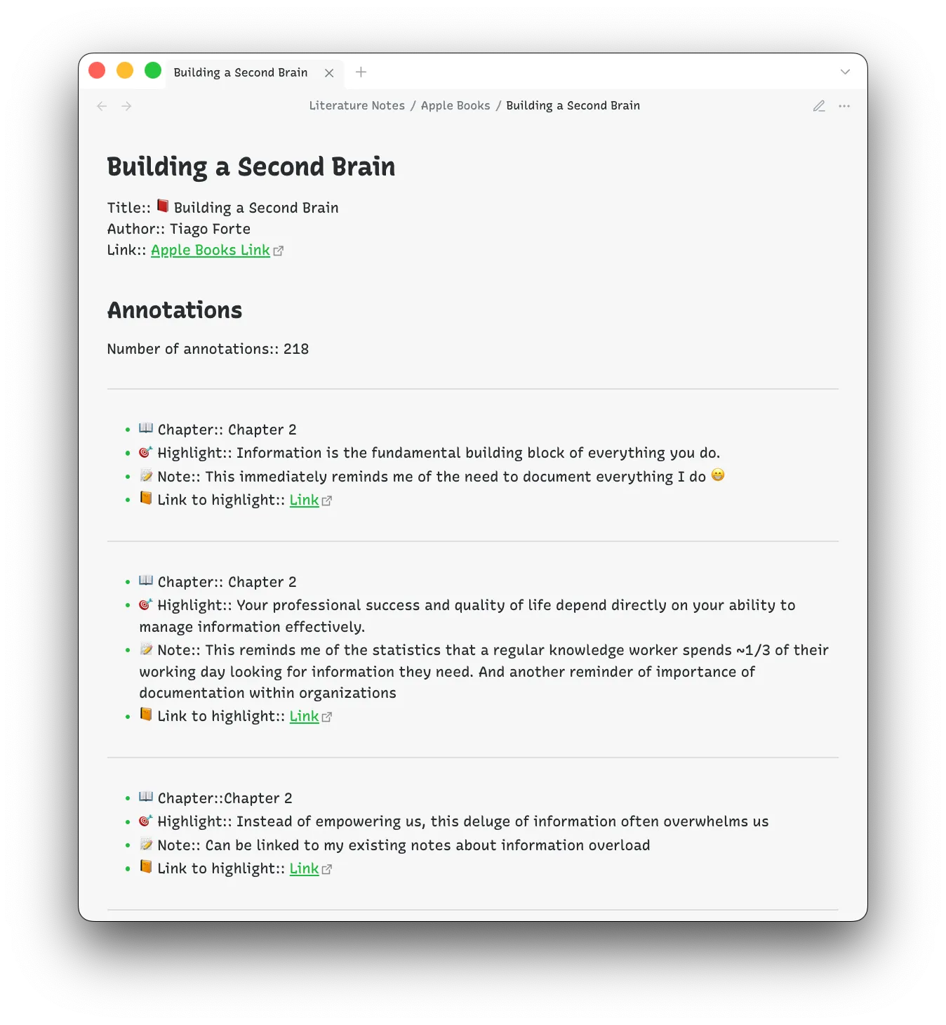 Apple Books - Import Highlights screenshot