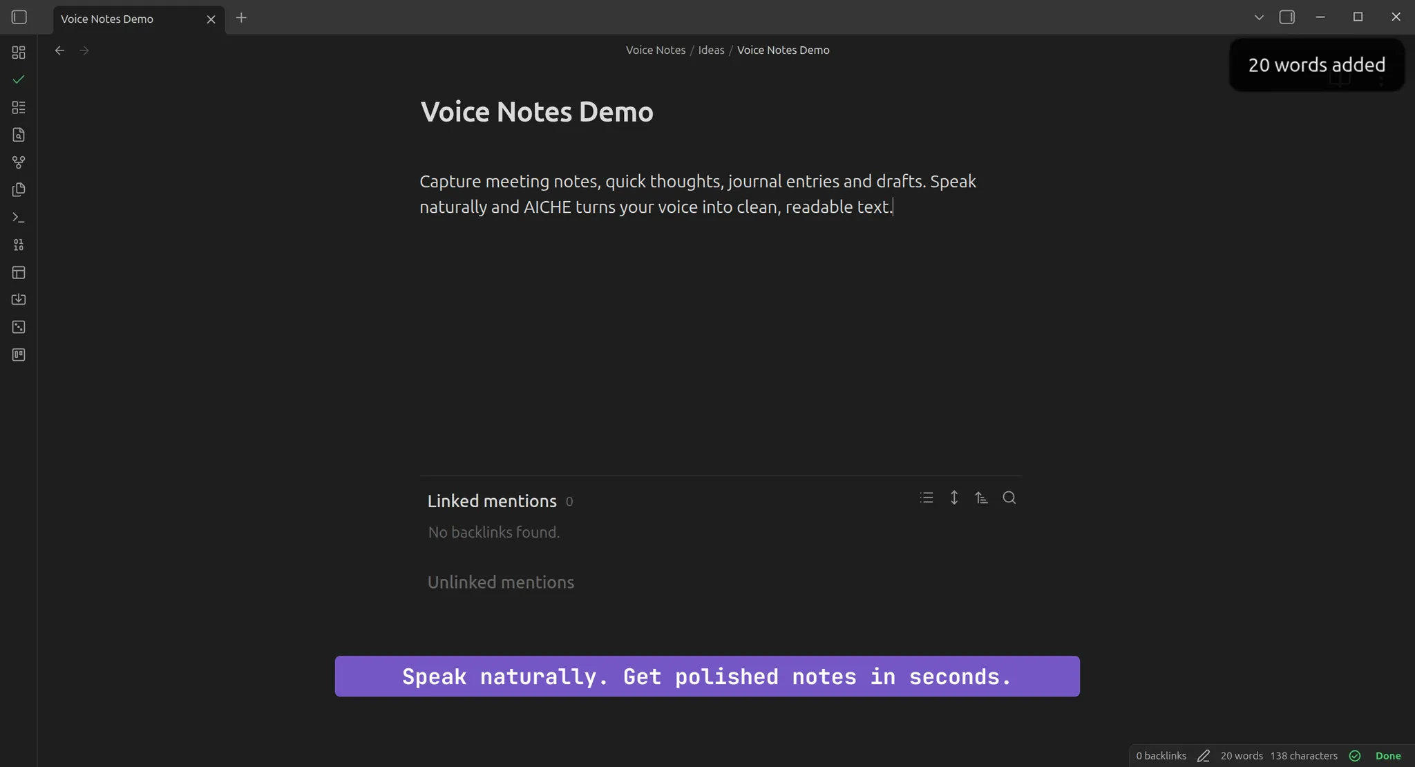 AICHE Voice screenshot