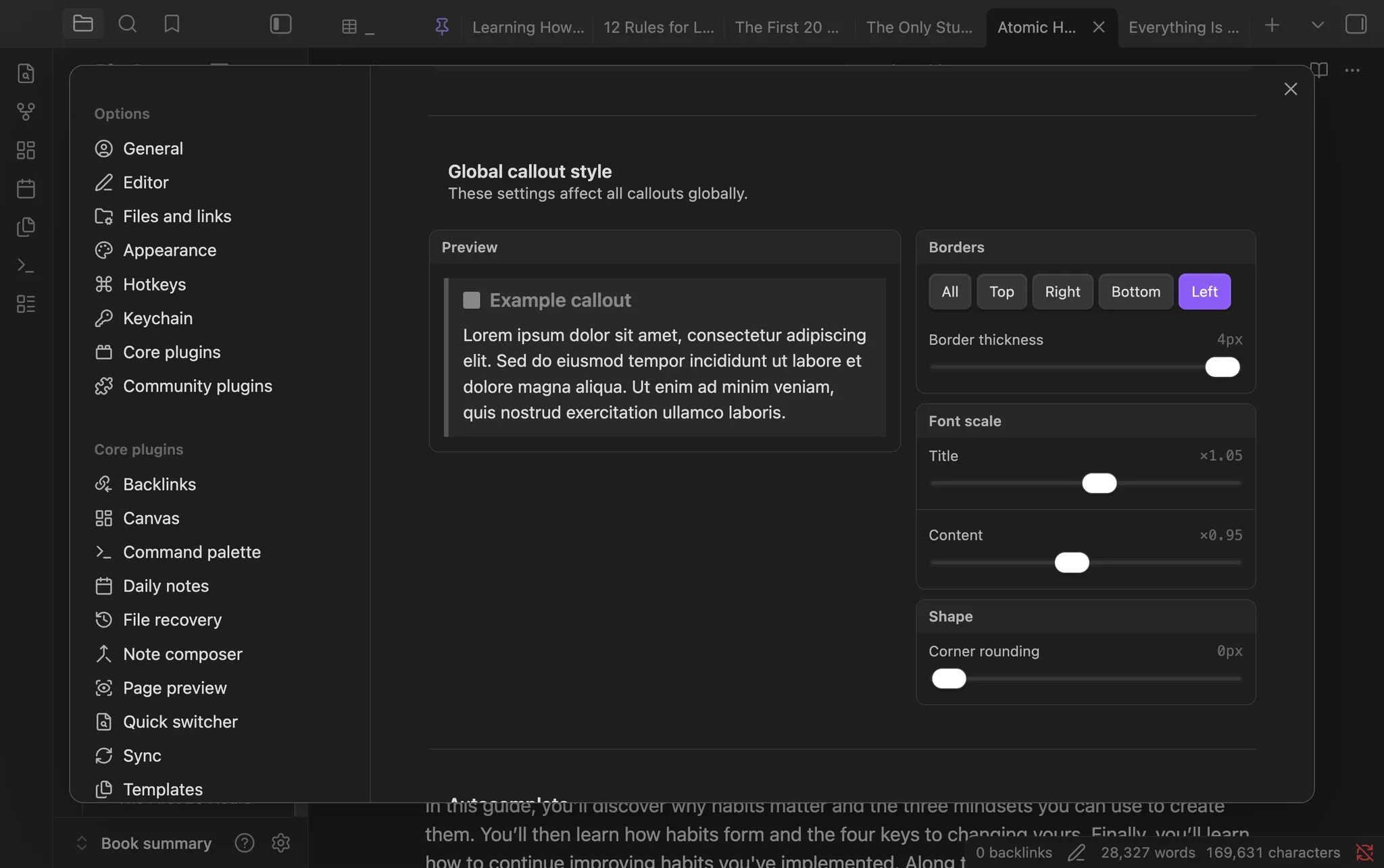 Callout Studio screenshot