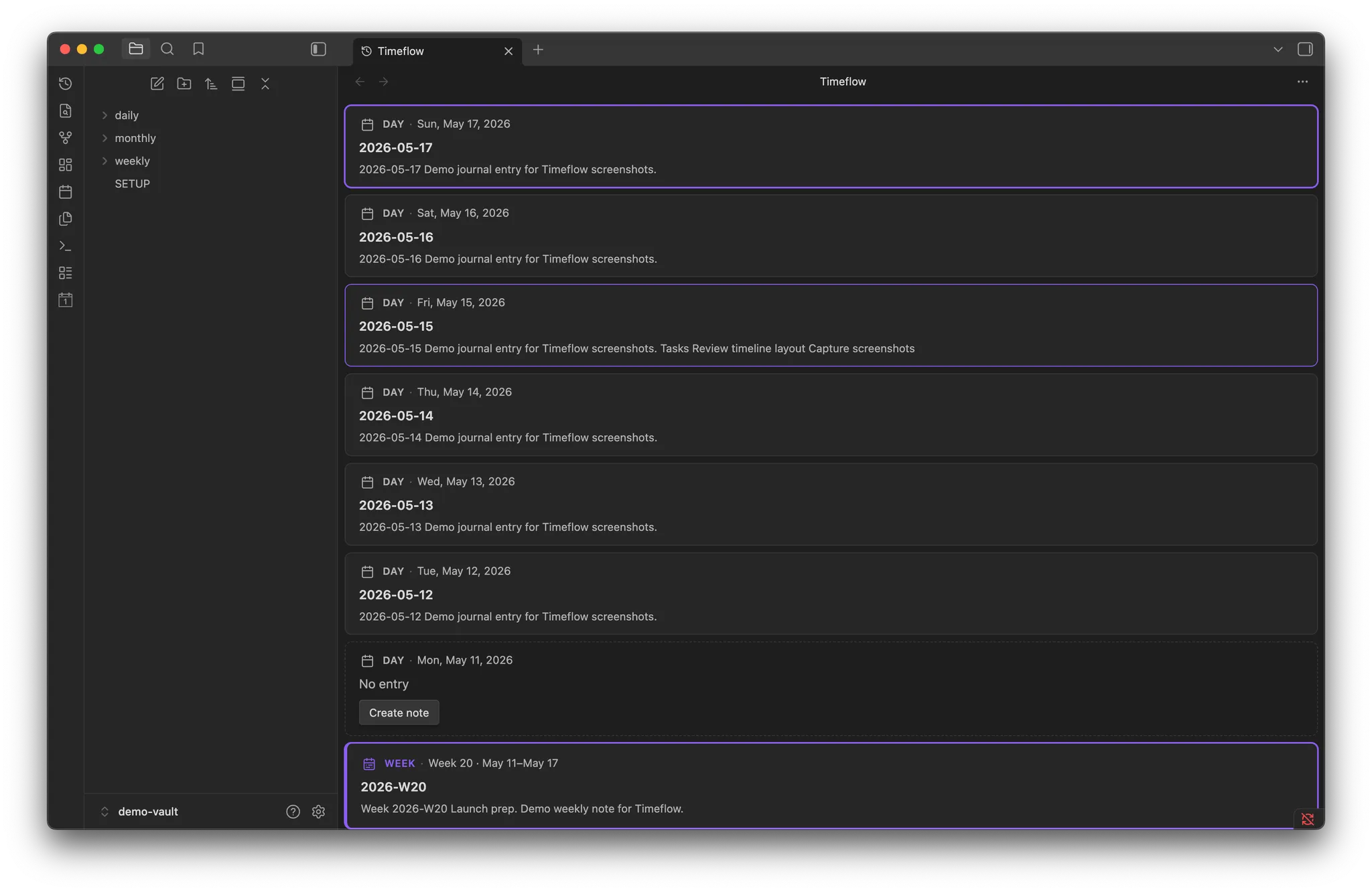 Timeflow Periodic screenshot