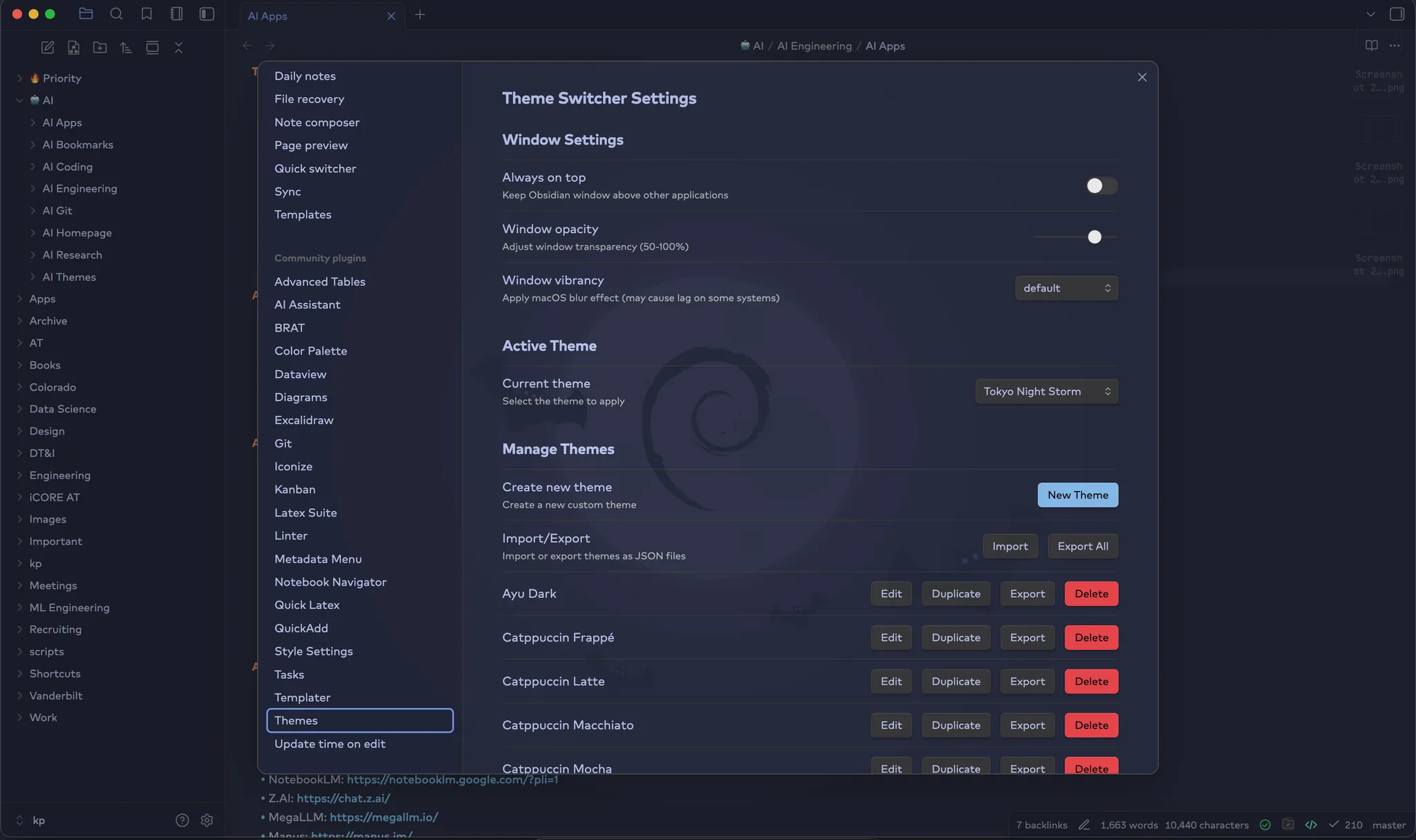 CodeSplash Themes screenshot