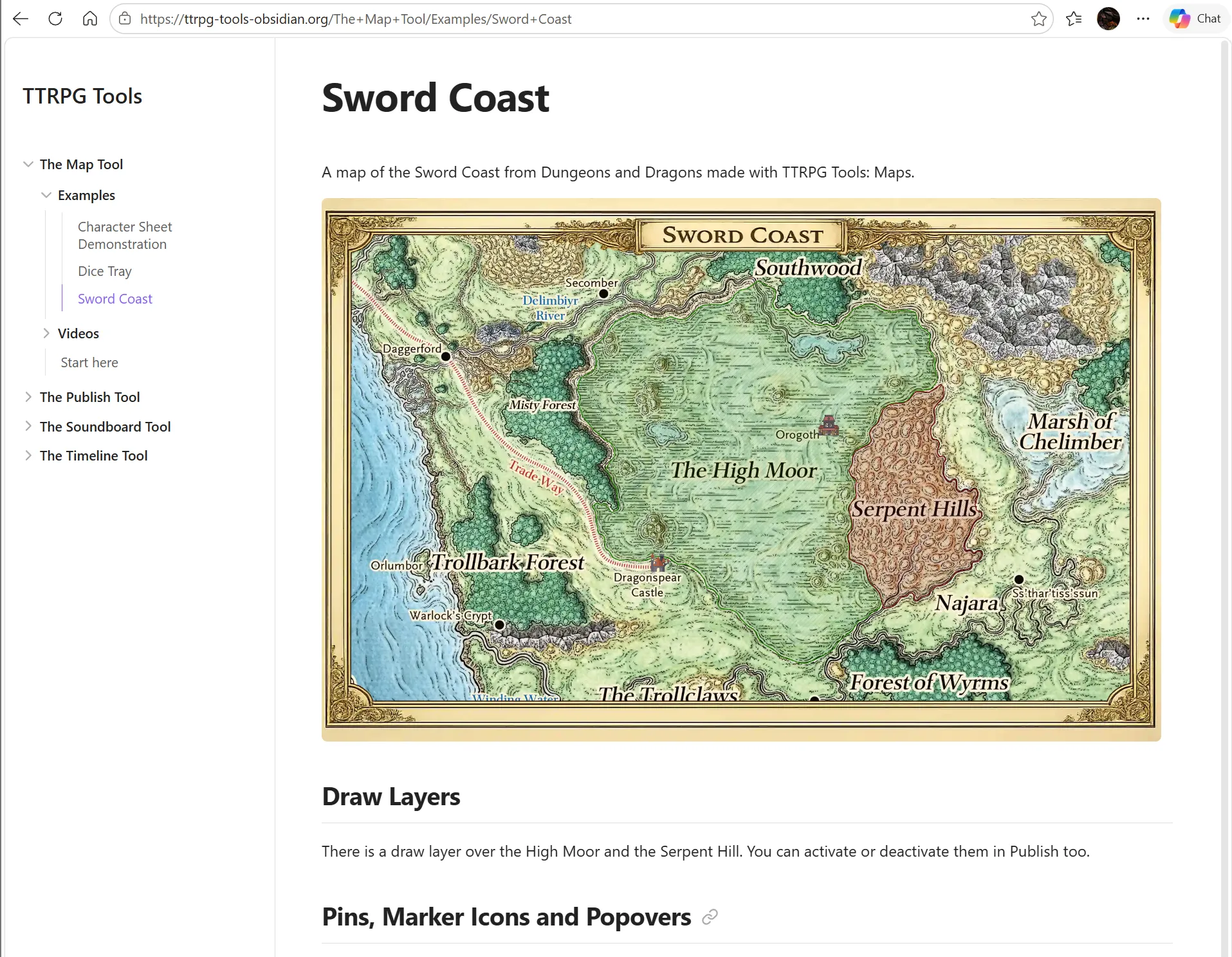 TTRPG Tools - Maps screenshot