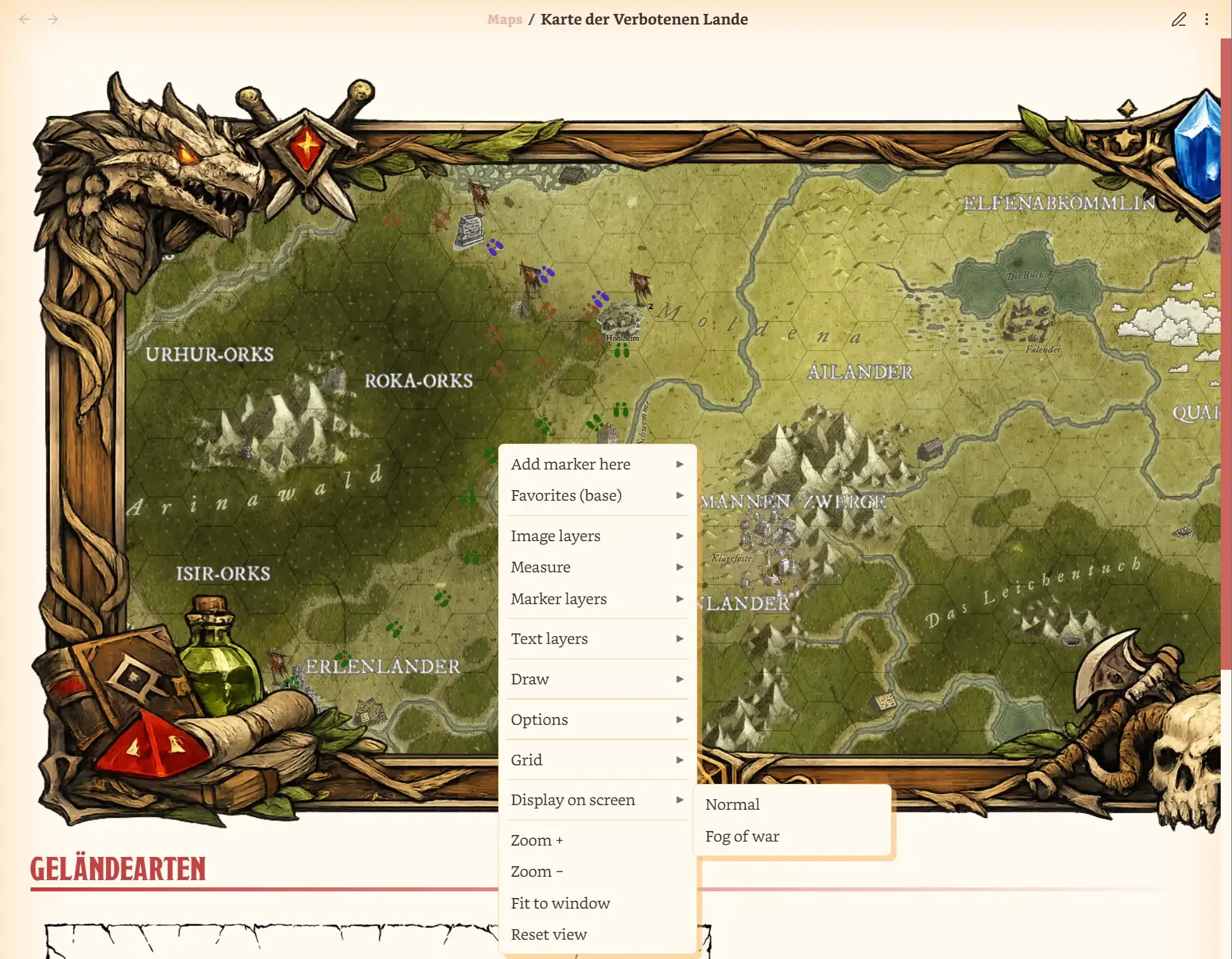 TTRPG Tools - Player Screen screenshot