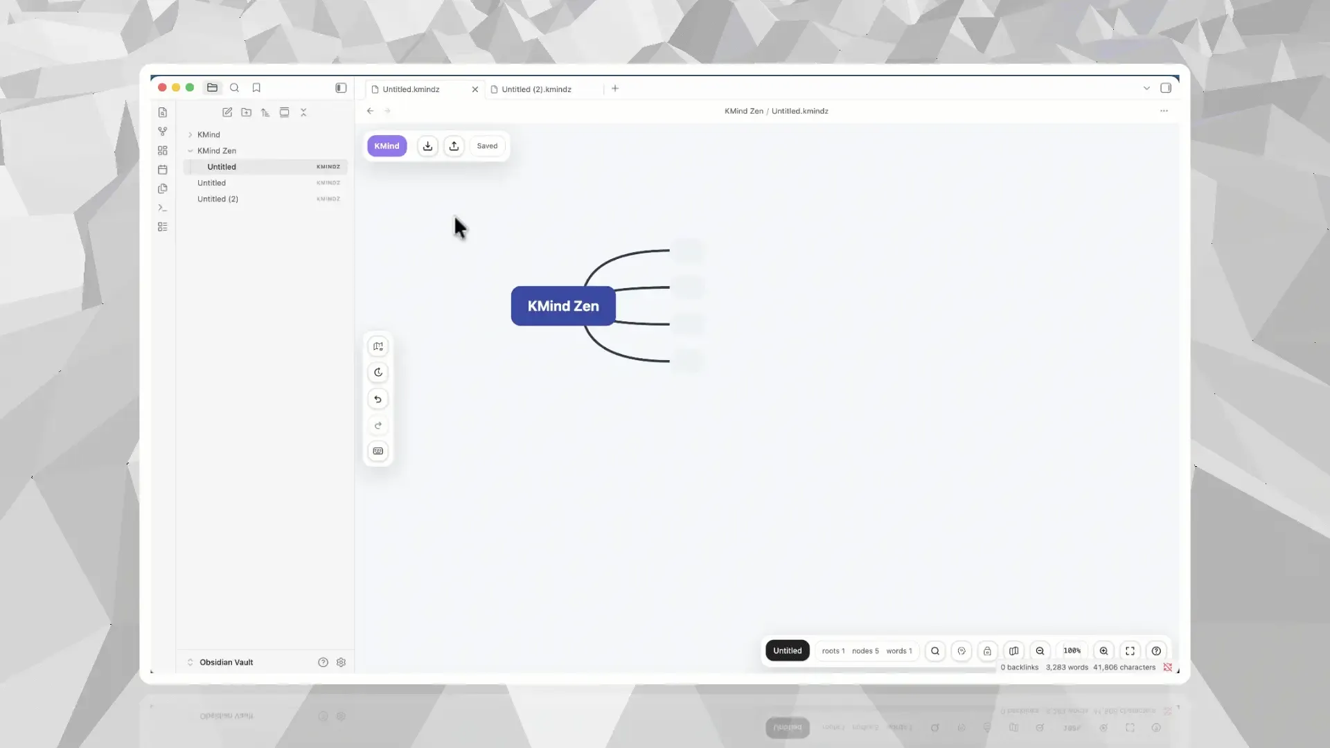 KMind Zen screenshot