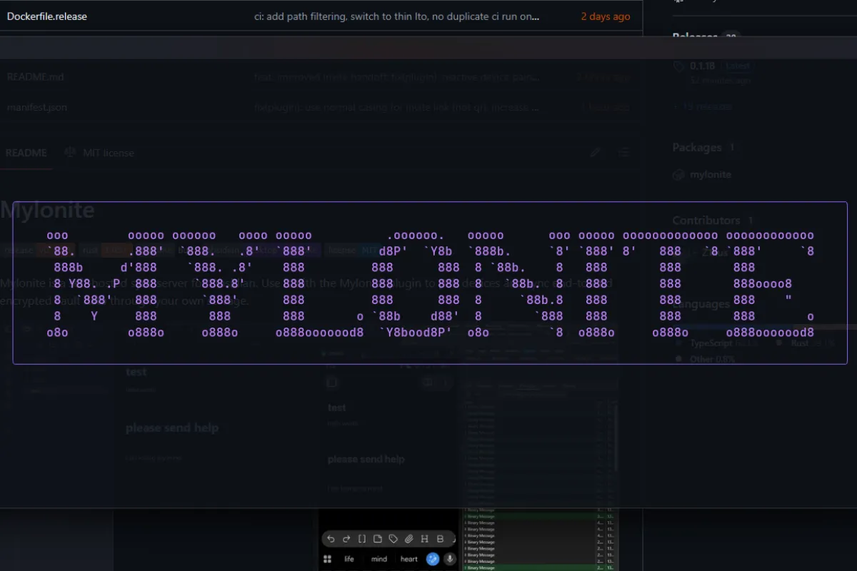 Mylonite screenshot