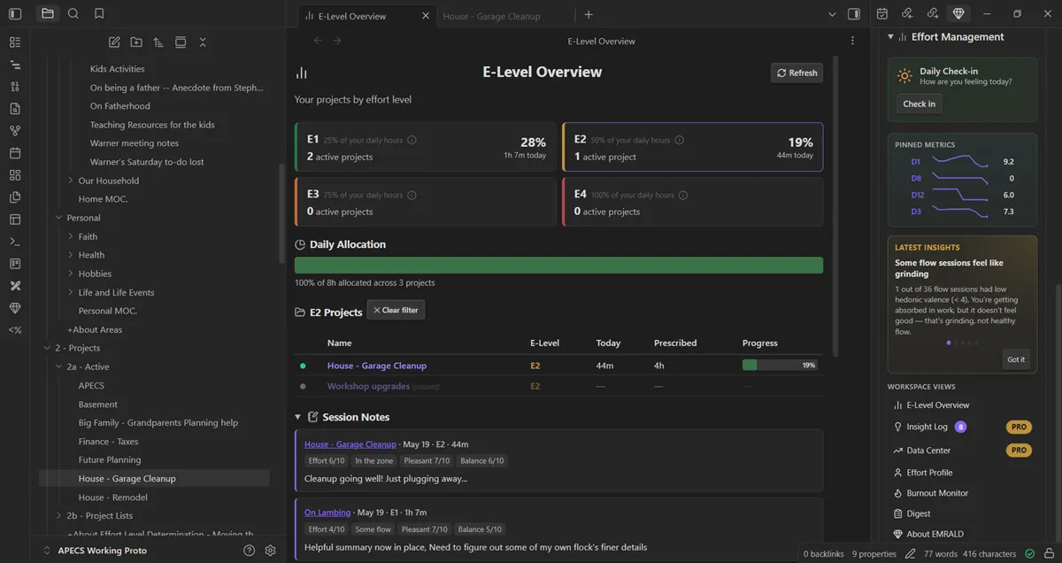 Emrald screenshot