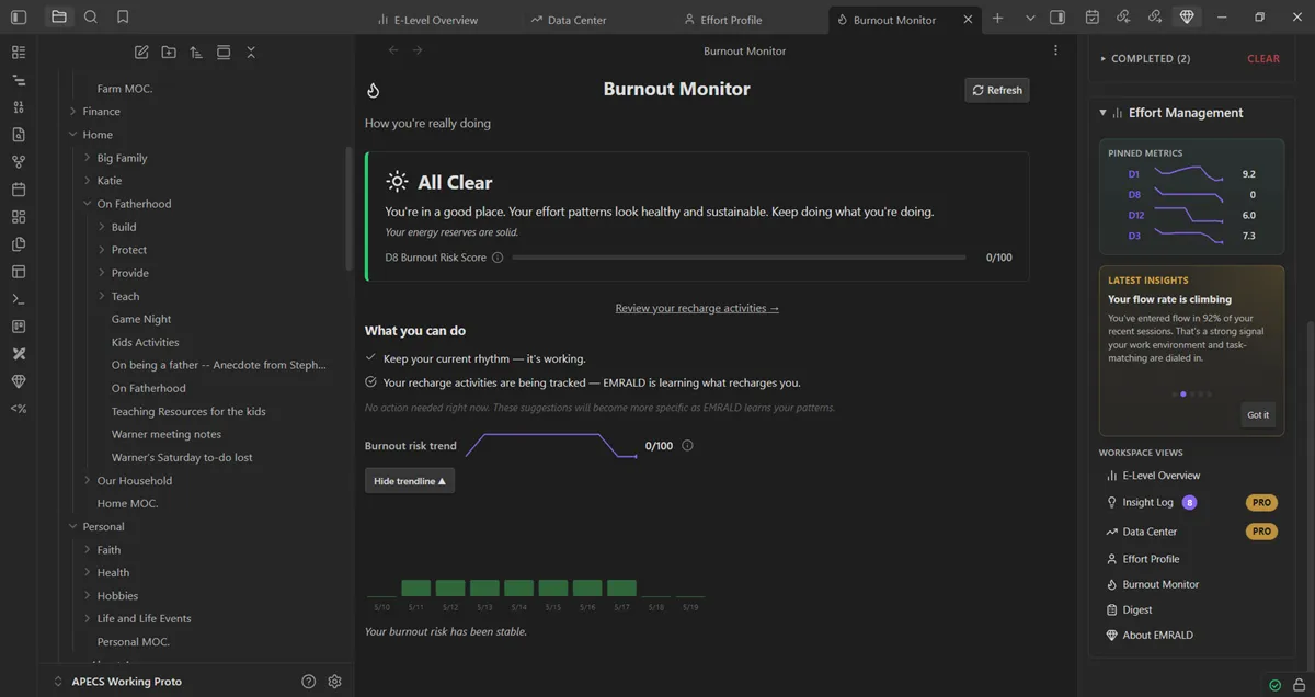 Emrald screenshot