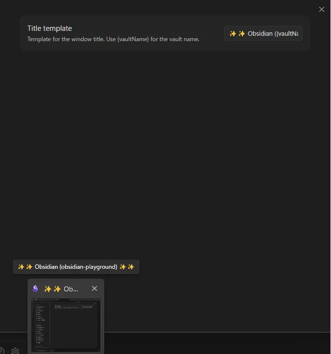 Flexible Title Text screenshot