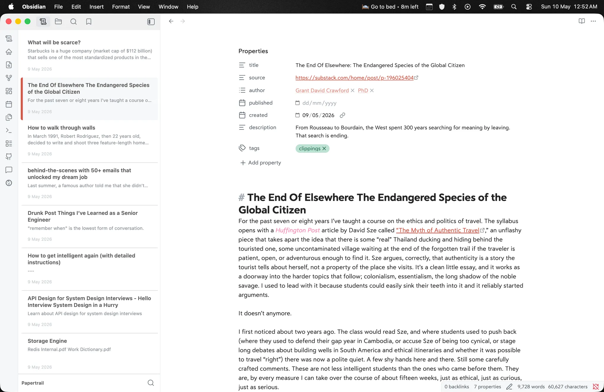 Papertrail screenshot