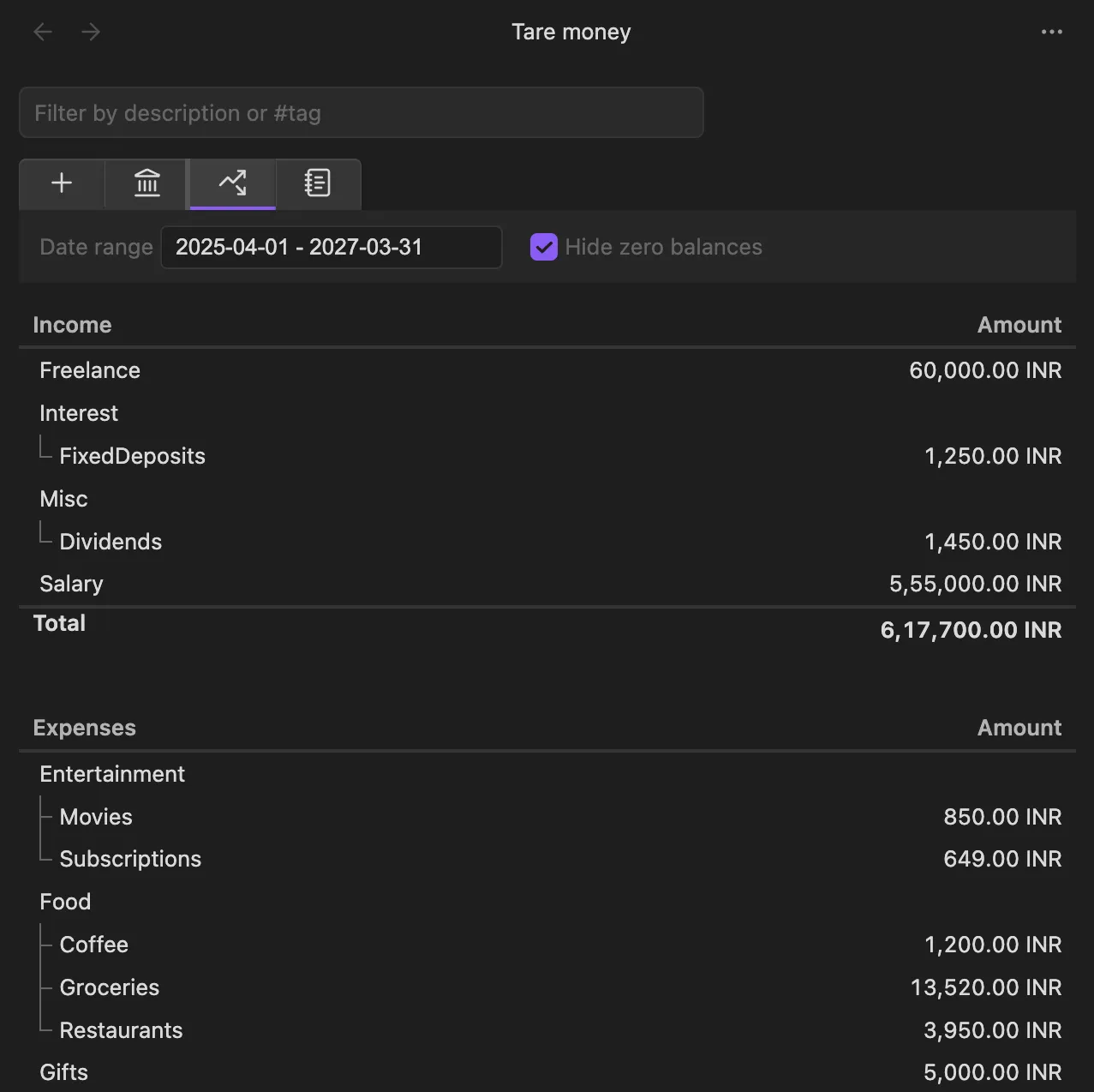 Tare Money screenshot
