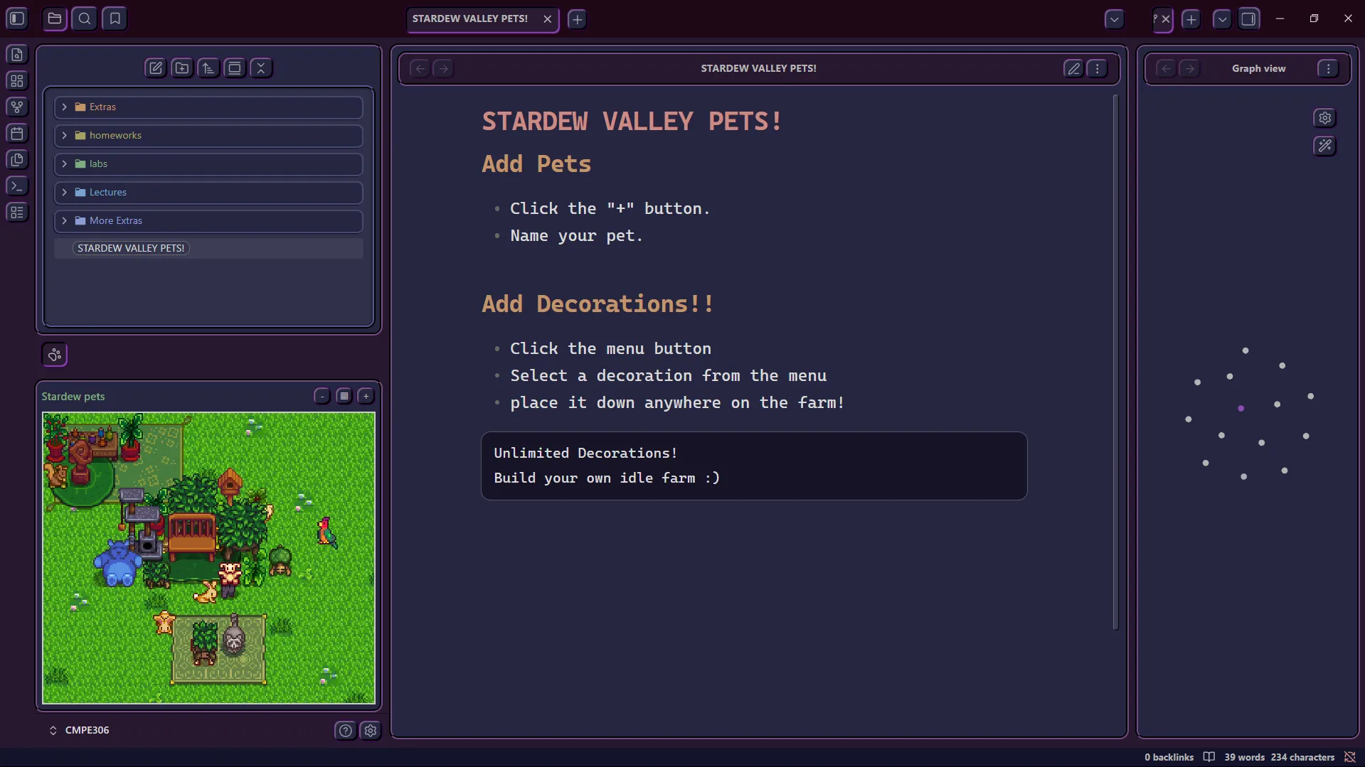 Stardew Pets Farm screenshot
