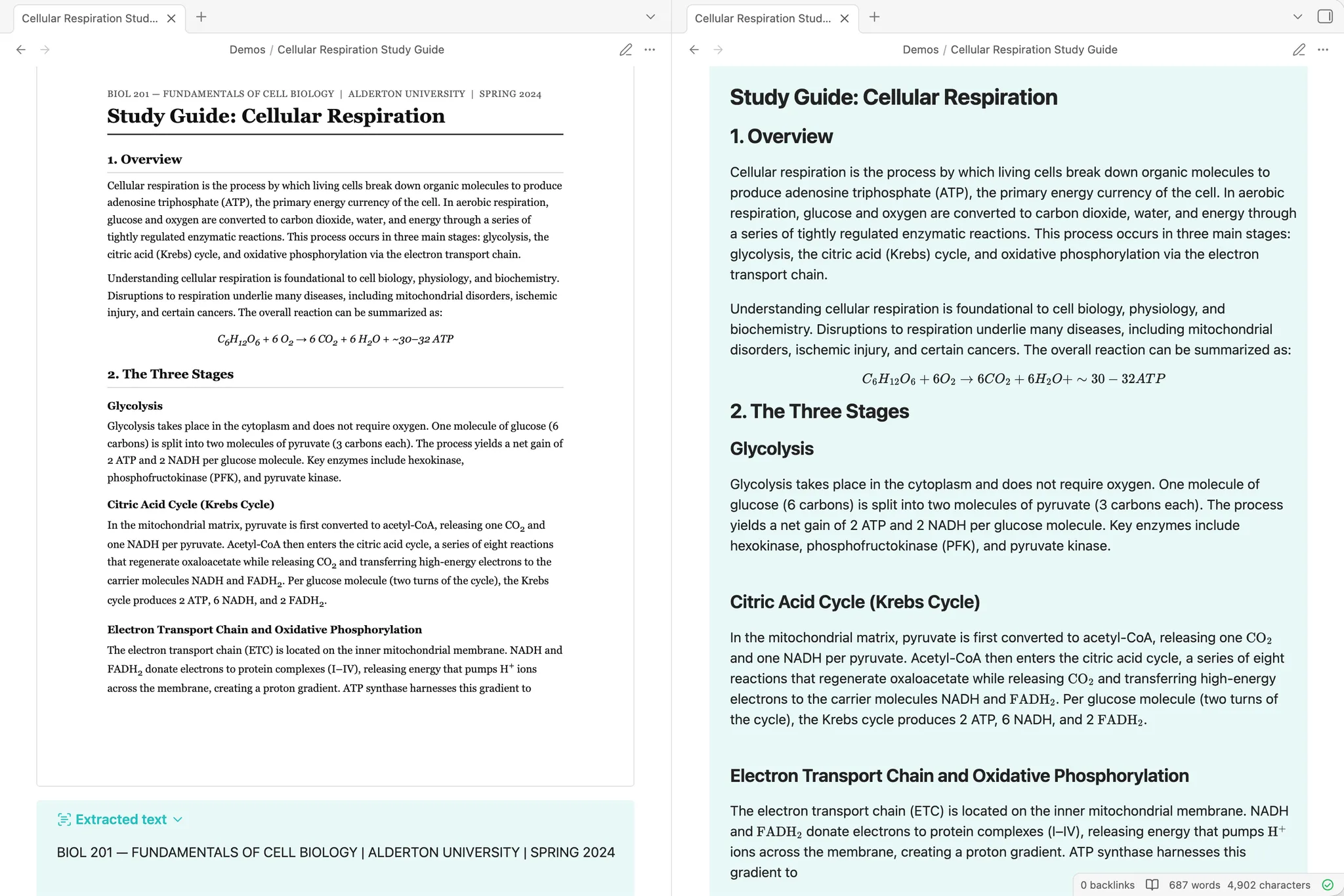 OCR Extractor screenshot