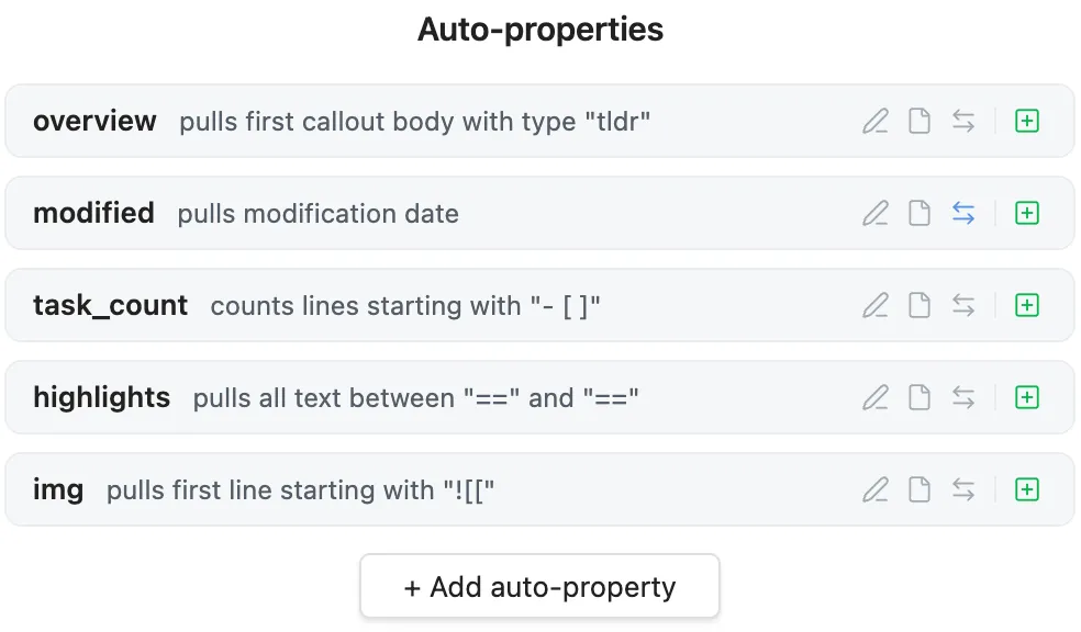 Auto-Properties screenshot